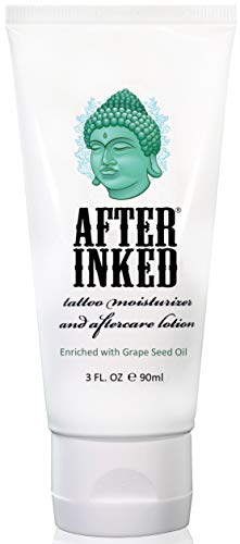 After Inked Tattoo Moisturizer & Aftercare Lotion Tube 3oz (1-Pack)