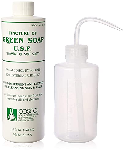 Cosco Green Soap 1 Pint + SQUEEZE BOTTLE 8oz