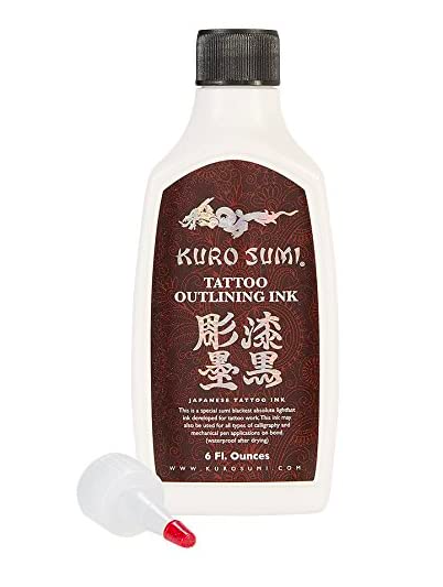 Kuro Sumi Tattoo Ink
