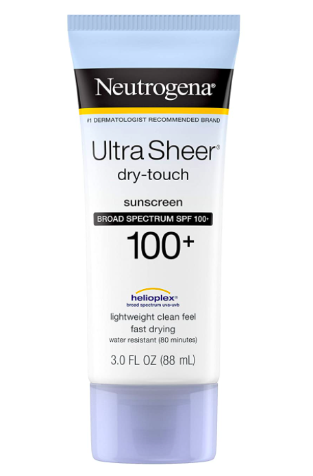 Neutrogena Ultra Sheer Sunscreen for Tattoos