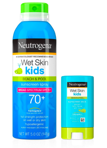Neutrogena Wet Skin Sunscreen for Tattoos