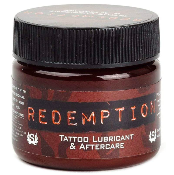 redemption tattoo lubricant and aftercare