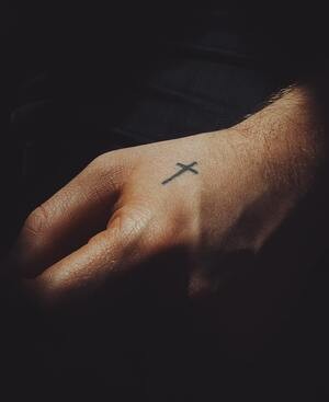 Cross Tattoos - Wrist Tattoo Idea For Men