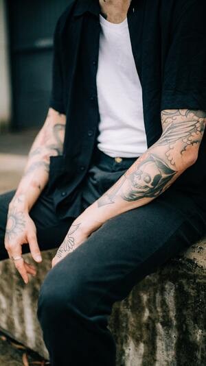 Demon tattoo - Forearm Tattoo ideas for men