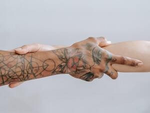 Line Drawing Tattoo - Forearm Tattoo Ideas For Men