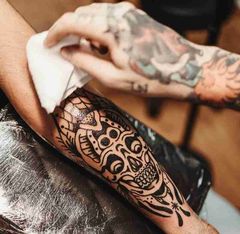 Skull tattoos - Forearm Tattoo ideas for men