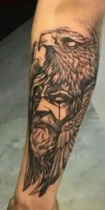 Warrior Tattoo Design For Men
