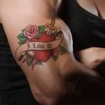 Special Portrait Red Tattoo Designs